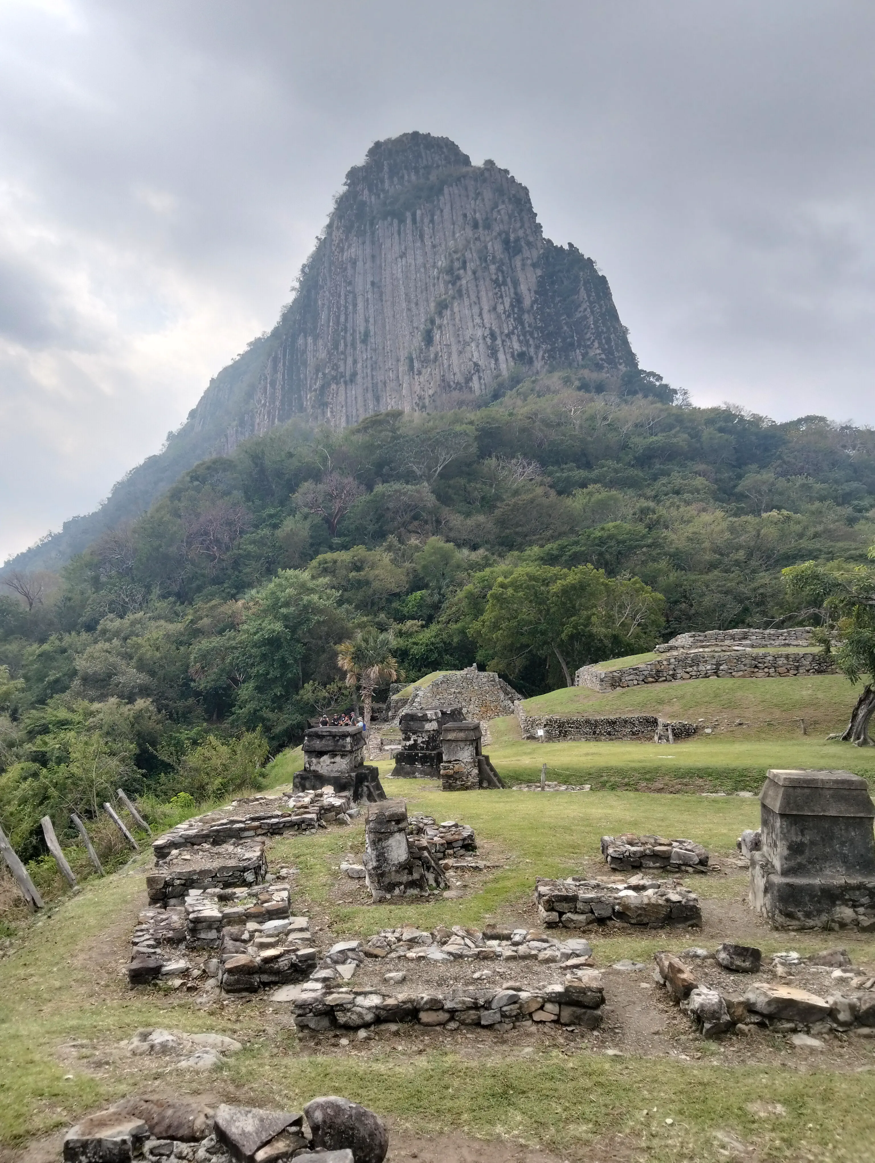 Bernall Hill, as seen from one of the cementaries