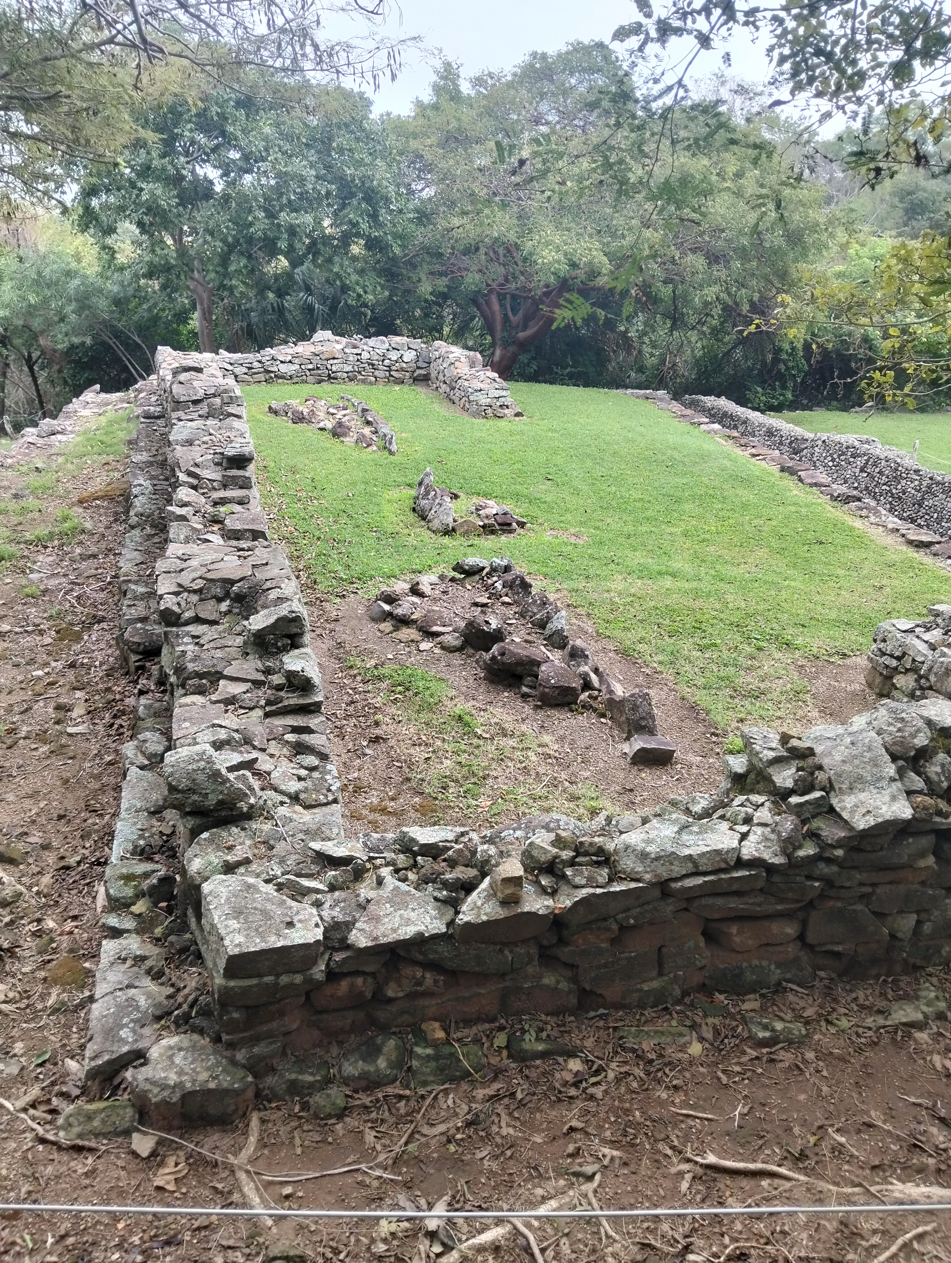 Another foundation, a bit more preserved. Who lived here?